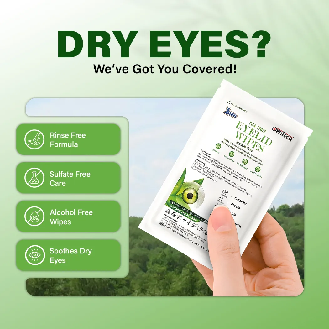 Tea Tree Wipes Lifestyle by optitech