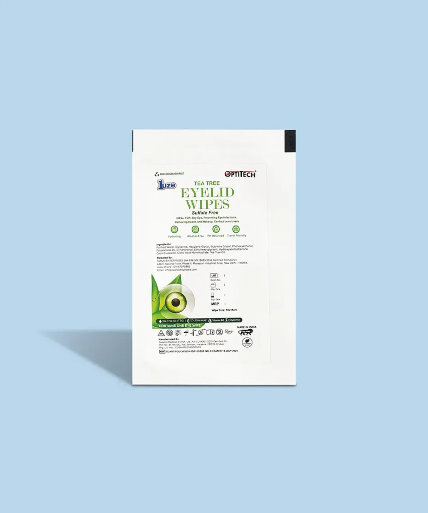 Tea Tree Wipes Lifestyle by optitech